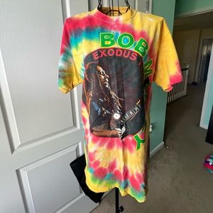 Urban outfitters bob Marley exodus tie dye t shirt size M